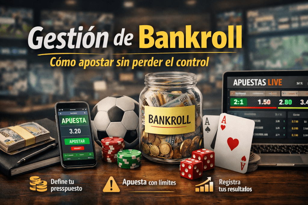 Gestión de bankroll: cómo apostar sin perder el&nbsp;control